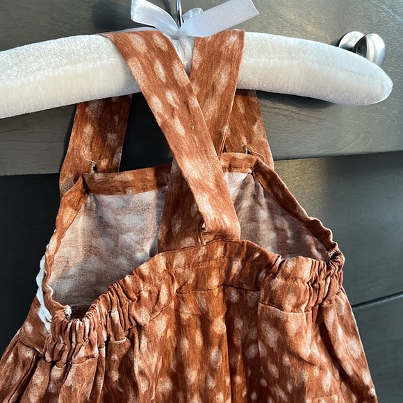 Esther and Jo Bespoke Fawn Romper 🦌🤎 - Picture 10 of 16